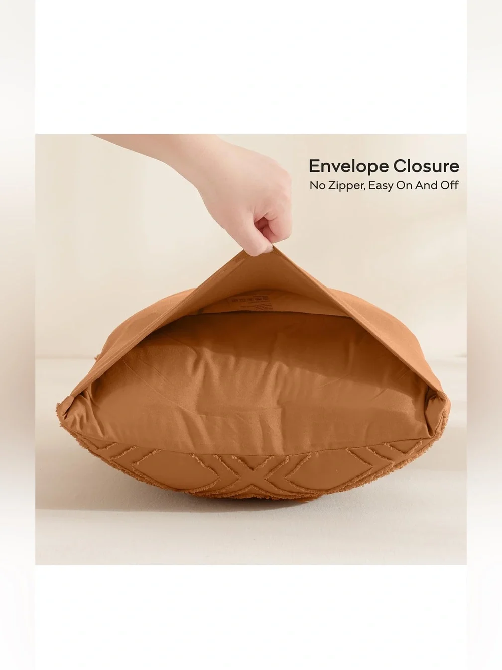 RUST Grid Pillowcases 100% Polyester (2-Pack)